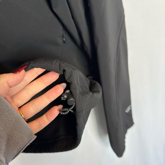 Champion Men’s Black Full Zip Lightweight Jacket Size Large - Picture 6 of 8